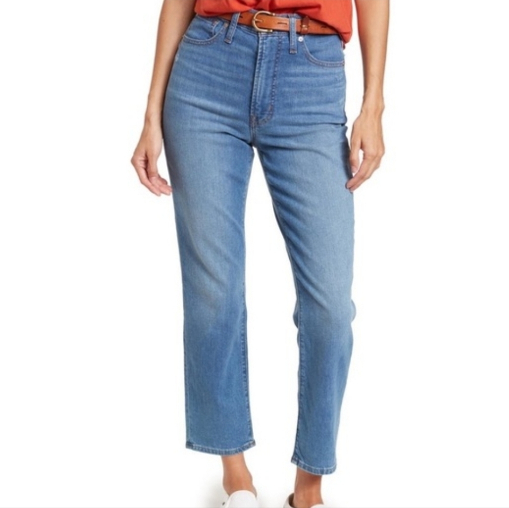 Madewell The Perfect Vintage Crop Jean Sz 30 EUC